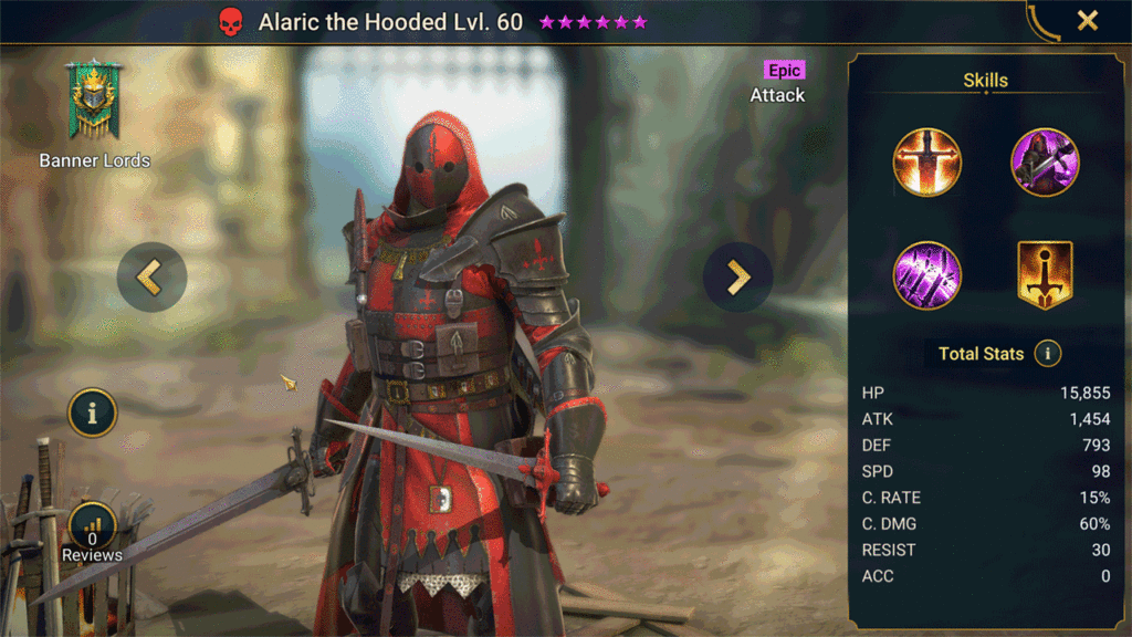 alaric the hooded